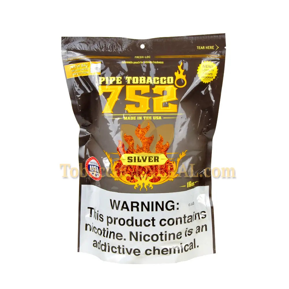 752 pipe tobacco review 1 lb (16oz) 752 Silver - PIPES and