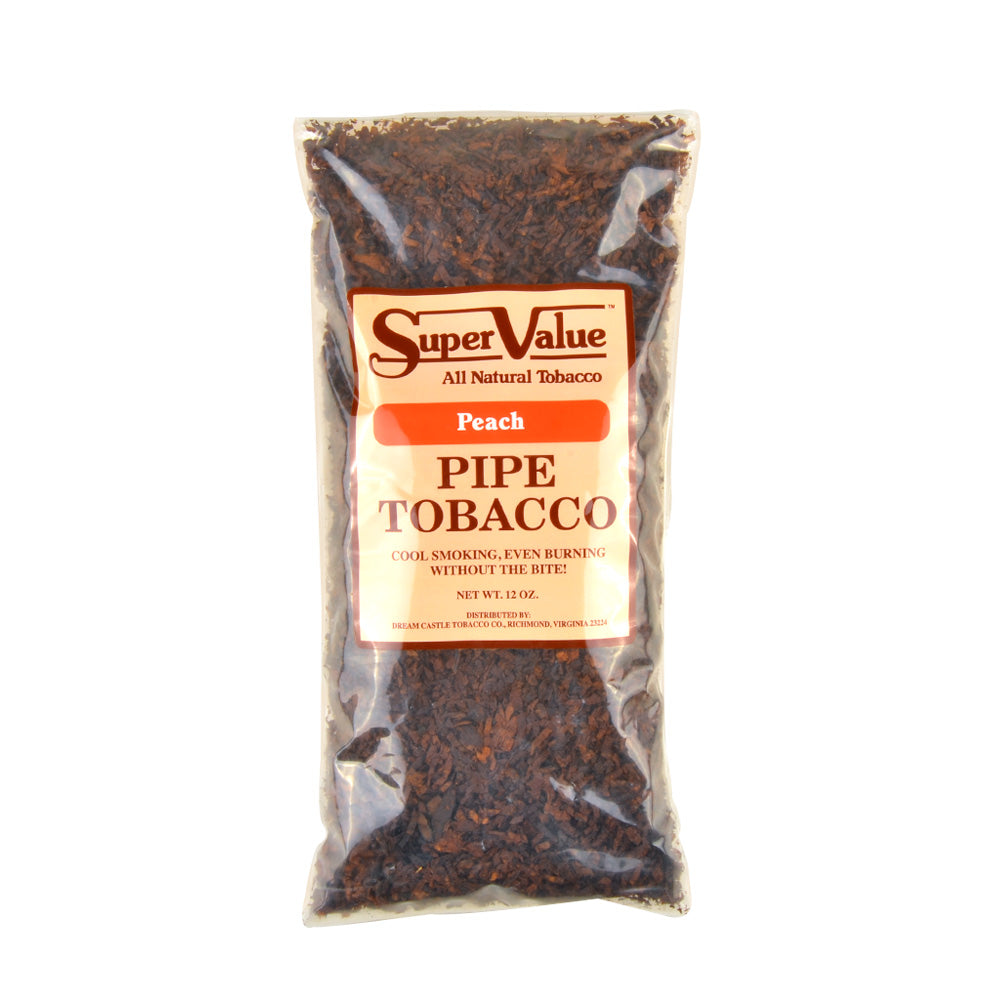 Super Value Peach Pipe Tobacco 12 oz. Pack
