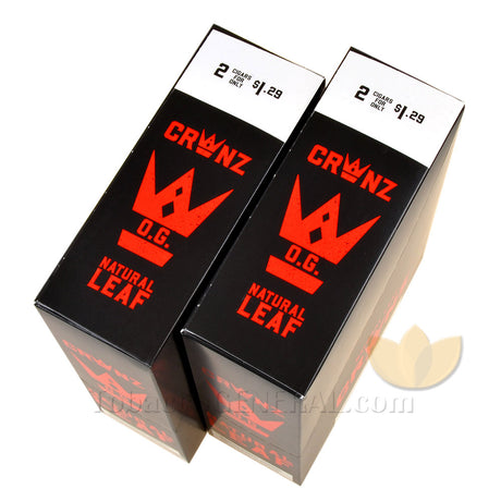 Crwnz Cigarillos 2 for 1.29 Pre-Priced 30 Packs of 2 OG
