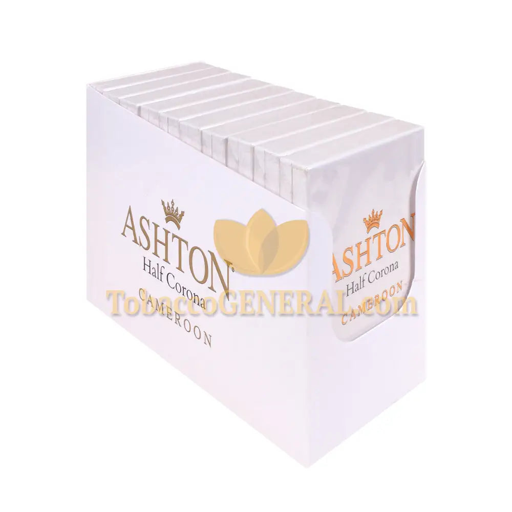 Ashton Half Corona Cameroon Cigars 10 Packs of 5