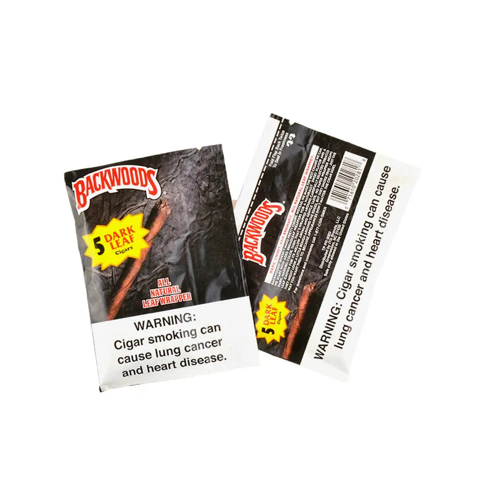 Backwoods Dark Leaf Cigars 8 Packs of 5 4
