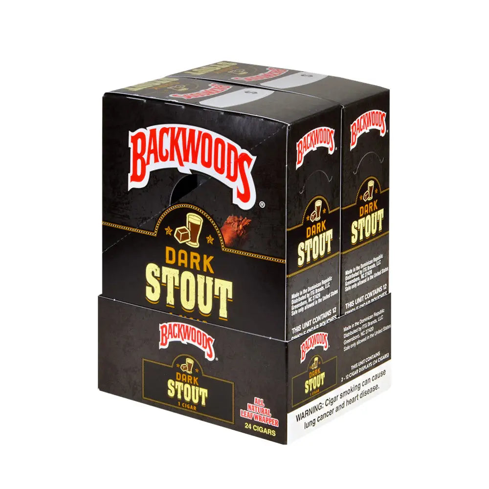 Backwoods Singles Dark Stout Cigars Pack of 24