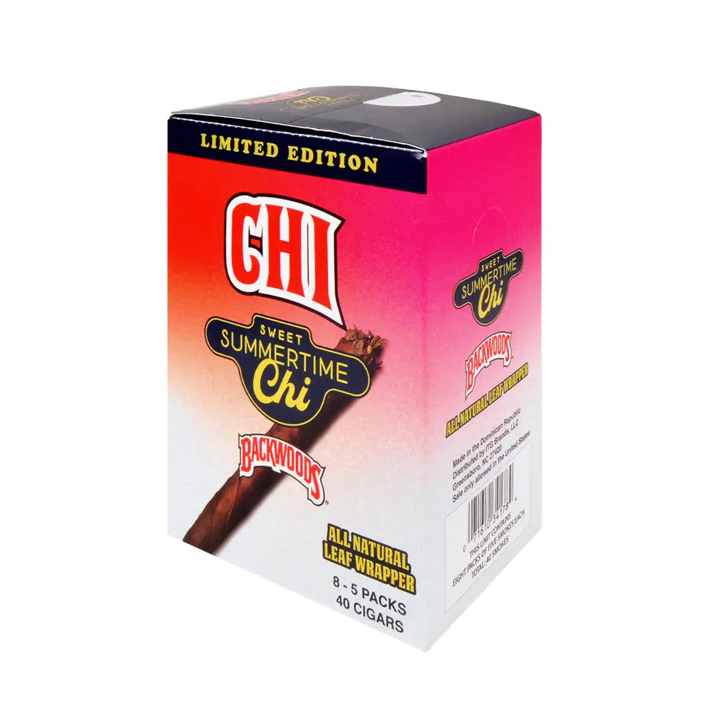 Backwoods Sweet SummerTime Chi Cigars 8 Packs of 5