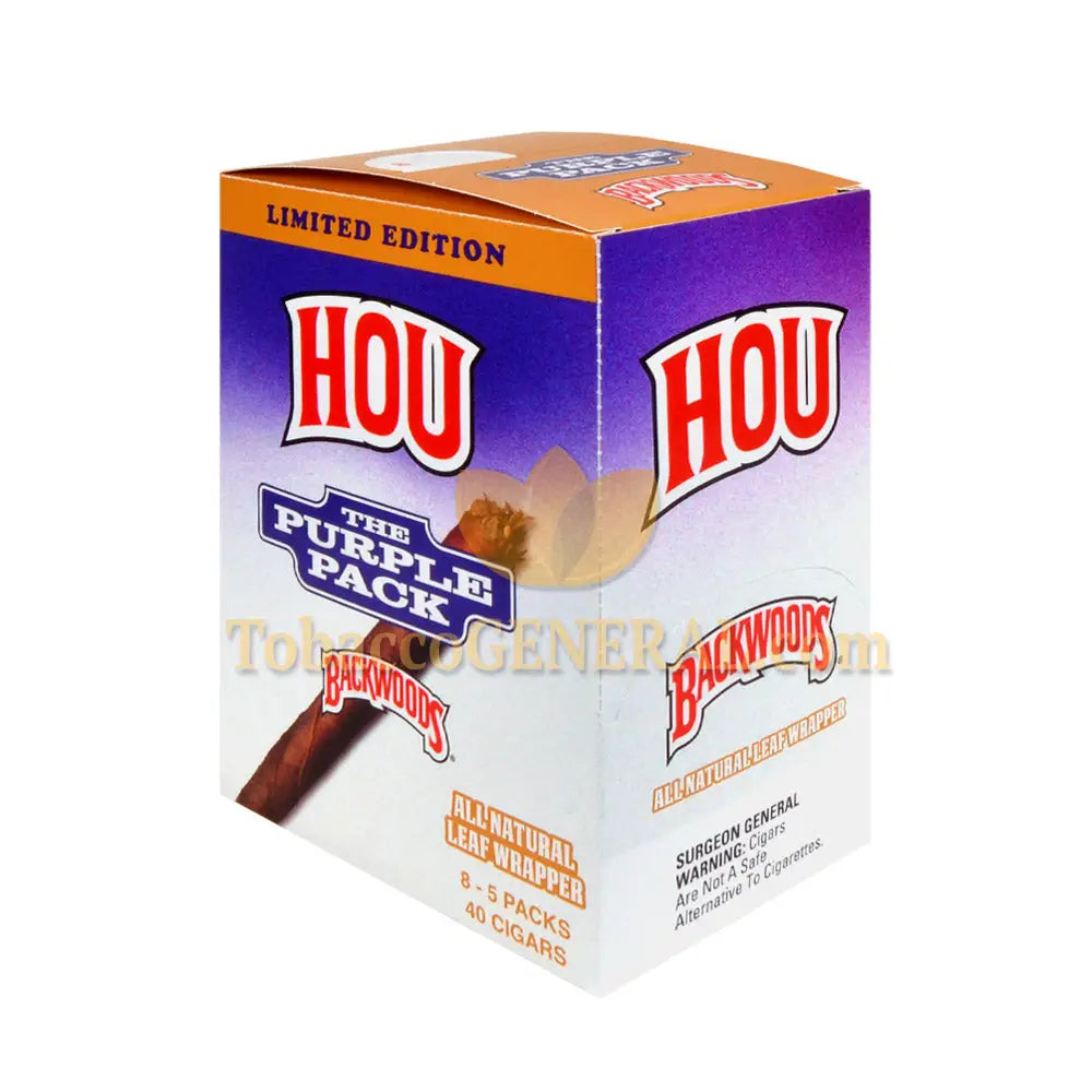Backwoods The Purple Pack Cigars 8 Packs of 5