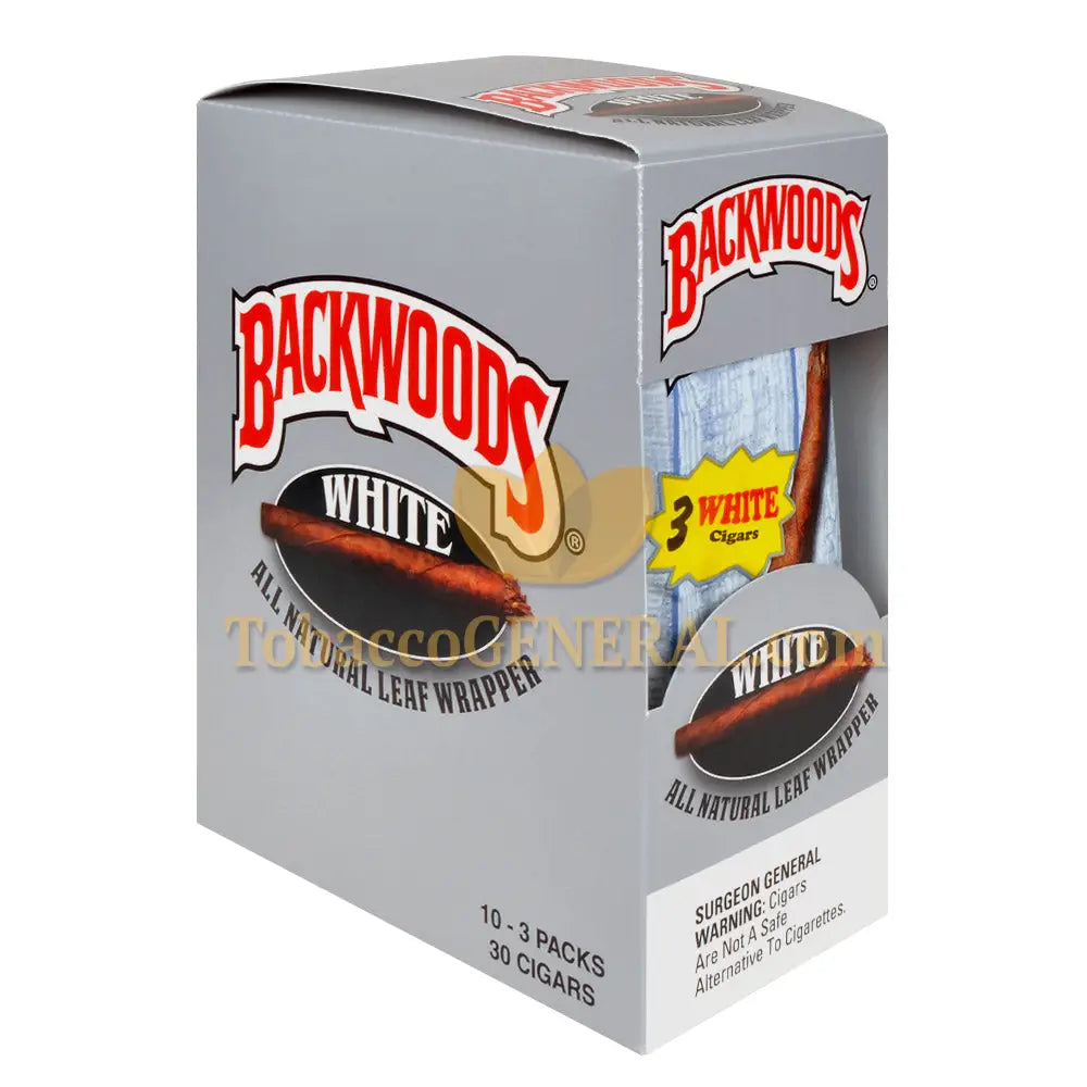 Backwoods White Cigars 10 Packs of 3