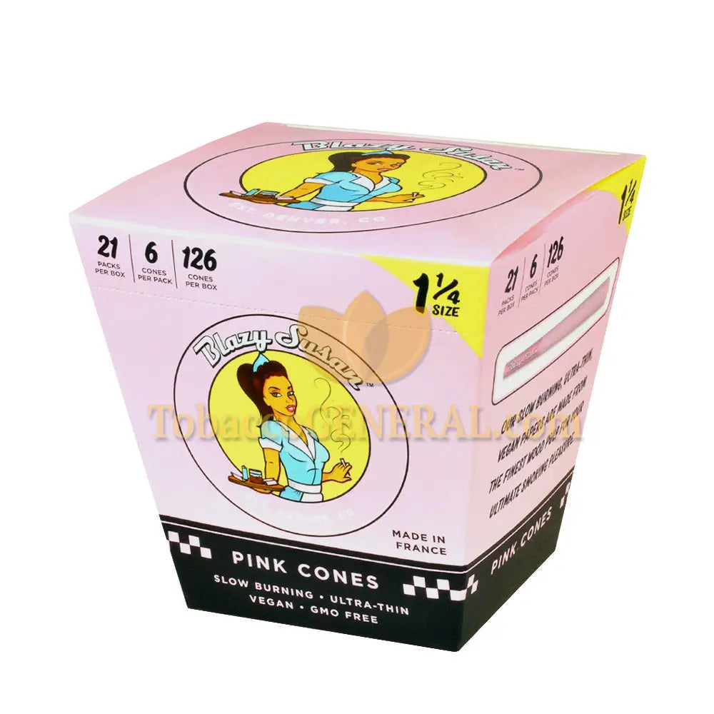 Blazy Susan Pink Cones 1 1/4 Size 21 Packs of 6
