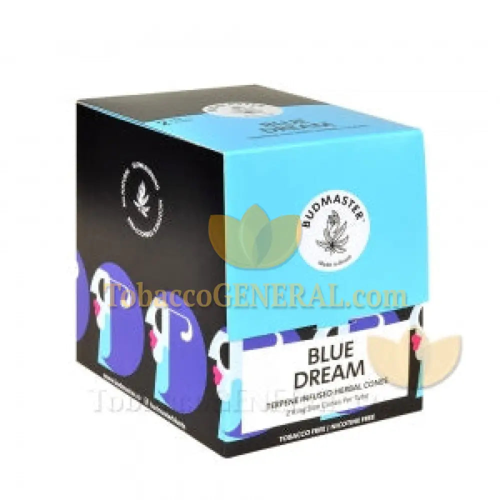 Budmaster Terpene Infused Herbal Cones Blue Dream 12 Tubes of 2