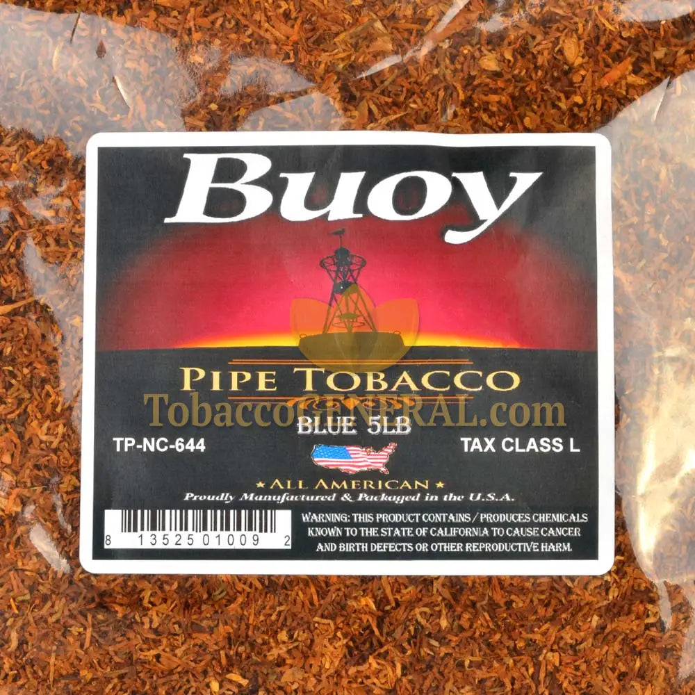Buoy Mild (Blue) Pipe Tobacco 5 Lb. Pack