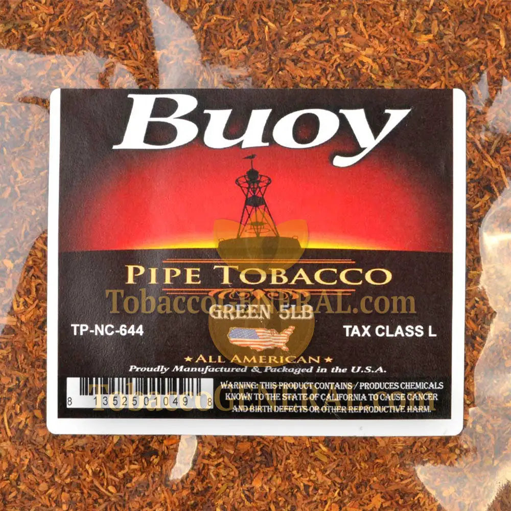 Buoy Mint (Green) Pipe Tobacco 5 Lb. Pack