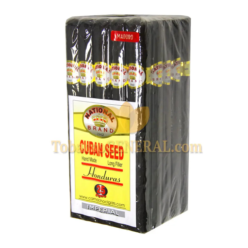 Camacho National Brand Imperial Maduro Cigars Pack of 25 1