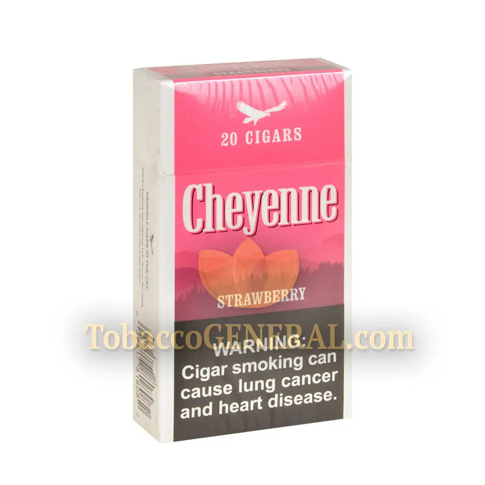 Cheyenne Strawberry Filtered Cigars 10 Packs of 20