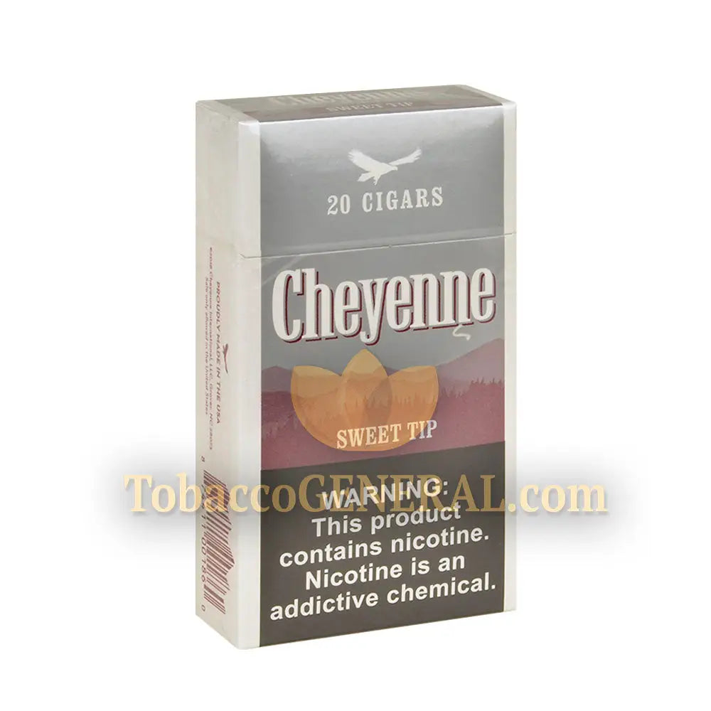 Cheyenne Sweet Tip Filtered Cigars 10 Packs of 20