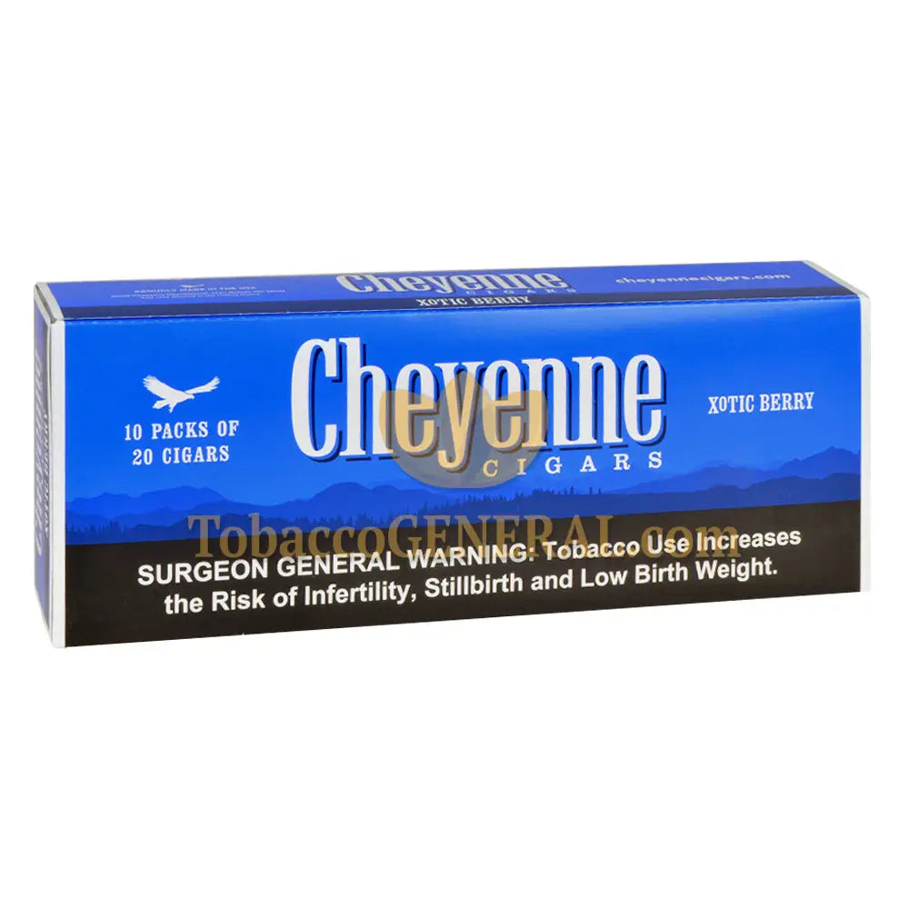 Cheyenne Xotic Berry Filtered Cigars 10 Packs of 20