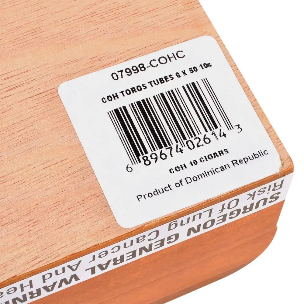 Cohiba Red Dot Toro Tubos Cigars Box of 10