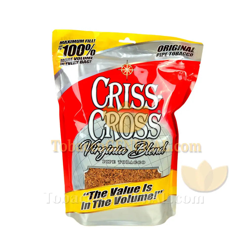 Criss Cross Pipe Tobacco Virginia Blend Original 8 oz. Pack