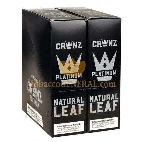 Crwnz Cigarillos 30 Packs of 2 Platinum