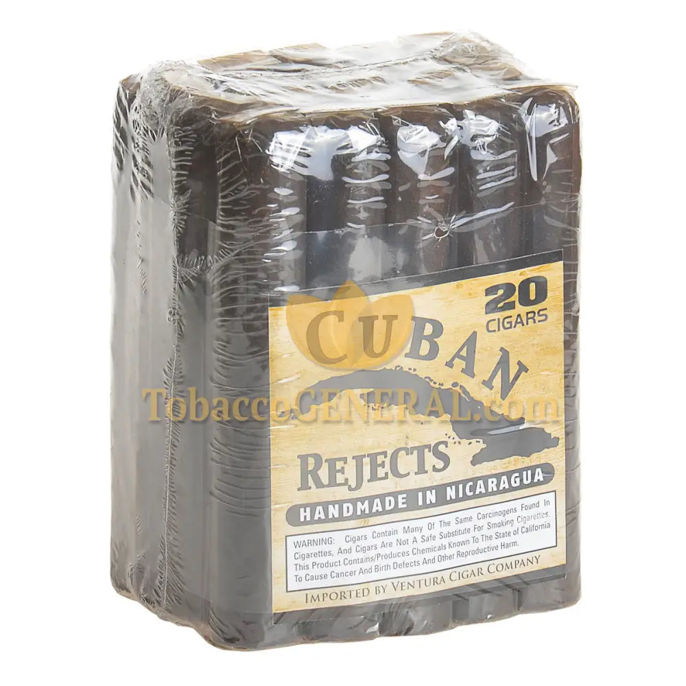 Cuban Rejects Robusto Maduro Cigars Pack of 20 1
