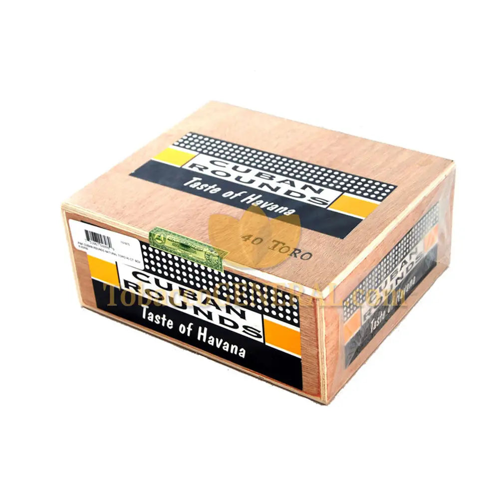 Cuban Rounds Toro Natural Cigars Box of 40 1