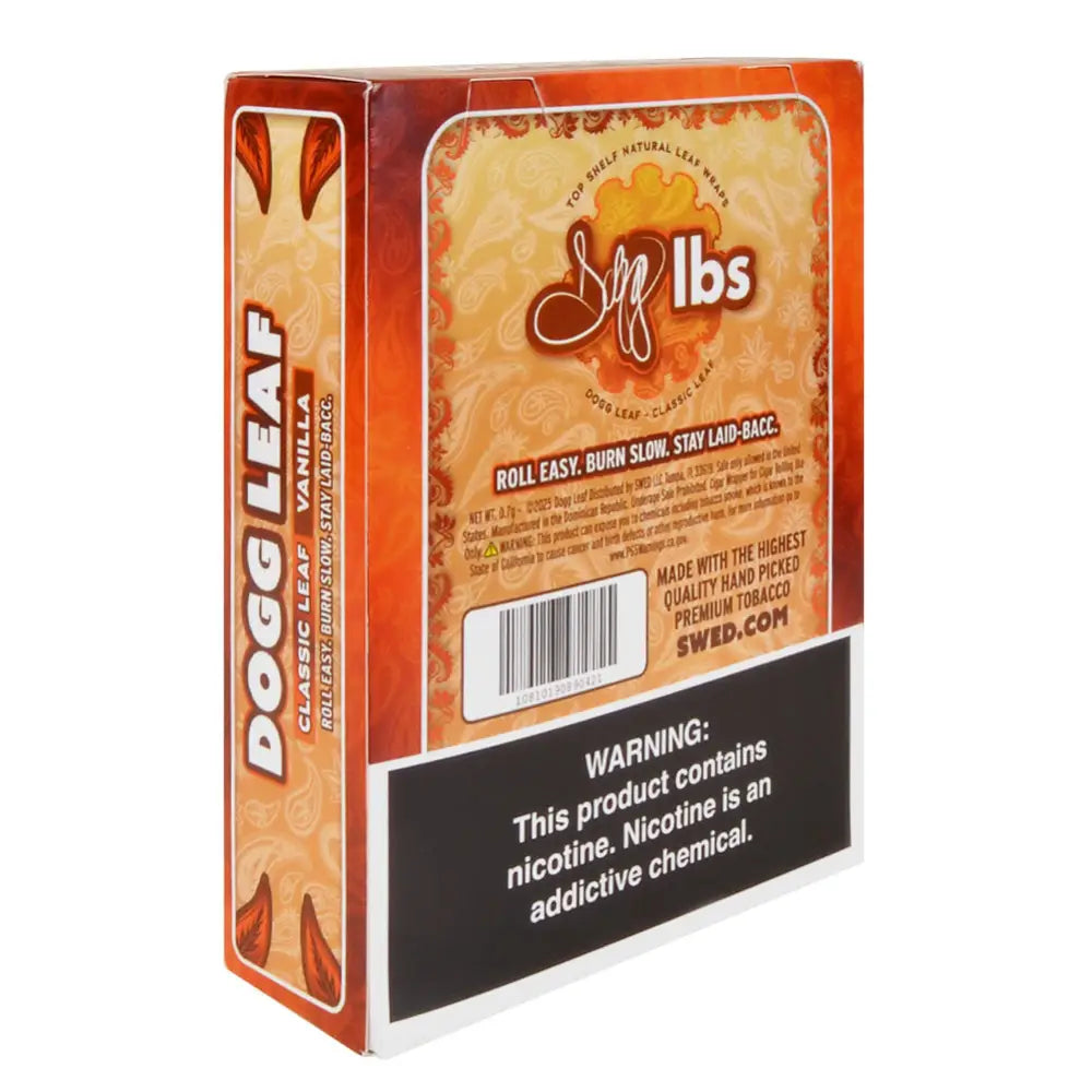 Dogg Leaf Vanilla Leaf Wraps 15 packs of 2 $1.79 Pre-priced