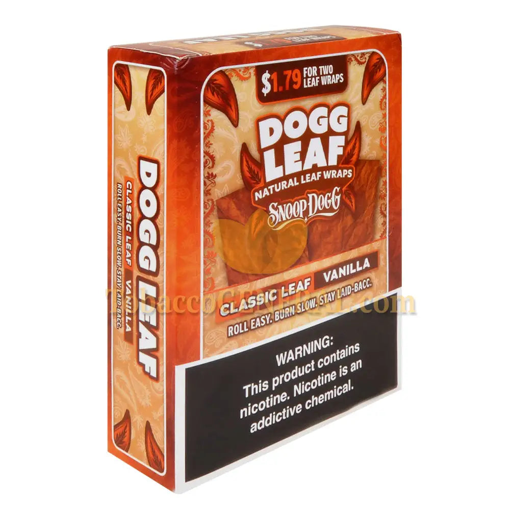 Dogg Leaf Vanilla Leaf Wraps 15 packs of 2 $1.79 Pre-priced