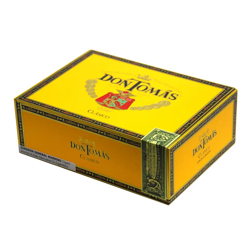 Don Tomas Clasico Corona Grande Cigars Box of 25 1