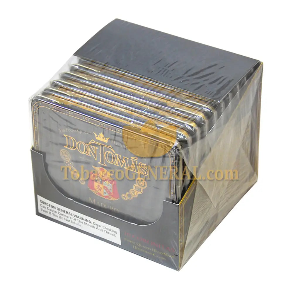 Don Tomas Fine Coronitas Maduro Cigars 10 Packs of 10 1