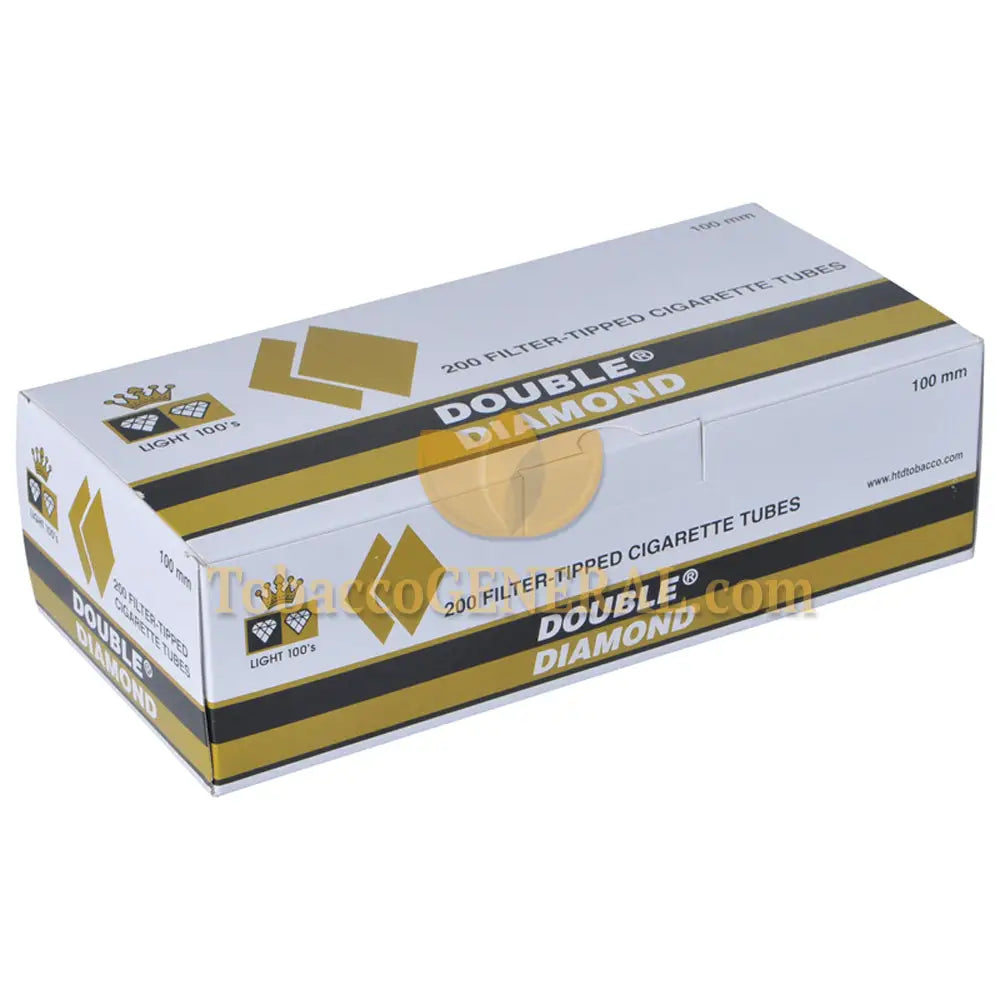 Double Diamond Filter Tubes 100 mm Light 5 Cartons of 200 1