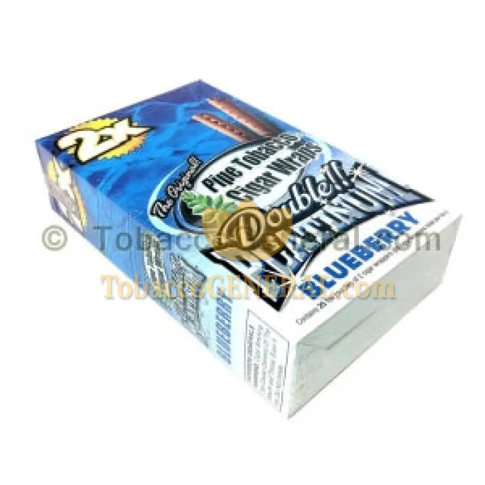 Double Platinum Wraps 2X Blueberry 25 Packs of 2