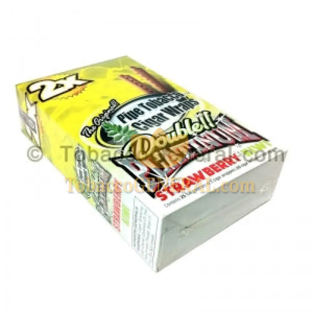 Double Platinum Wraps 2X Strawberry Kiwi 25 Packs of 2
