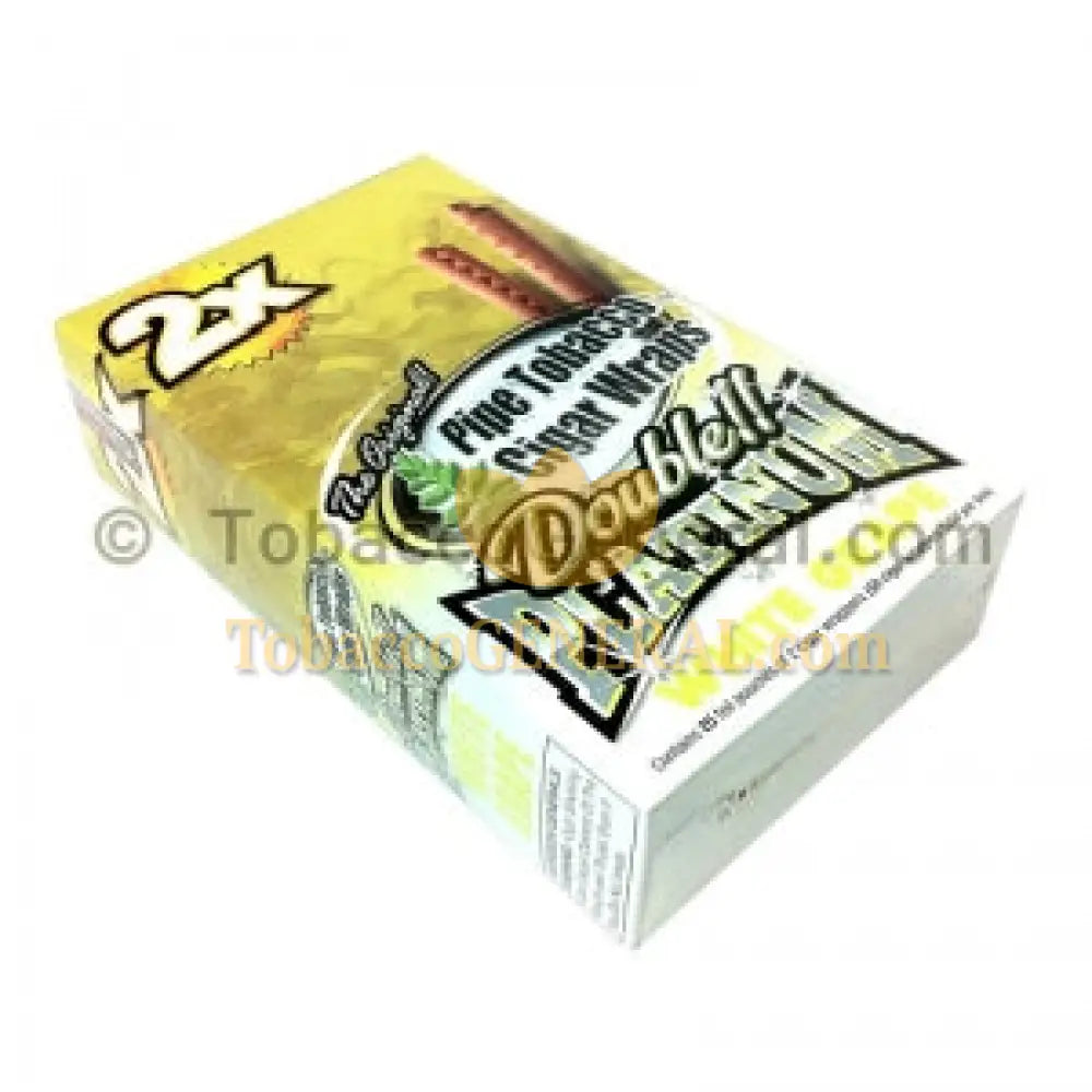 Double Platinum Wraps 2X White Grape 25 Packs of 2
