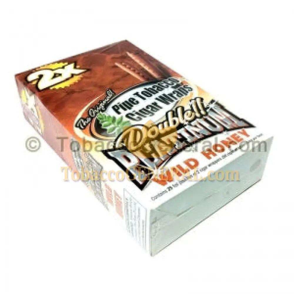 Double Platinum Wraps 2X Wild Honey 25 Packs of 2