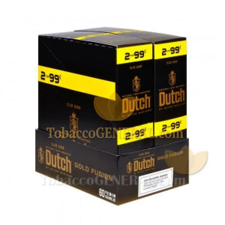 Dutch Masters Gold Fusion Cigarillos 99c Pre Priced 30 Packs of 2