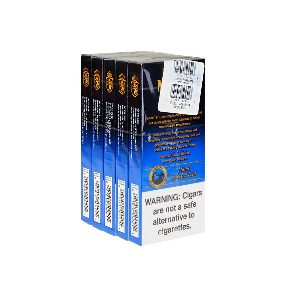 Dutch Masters Palma Cigars 5 Packs of 4