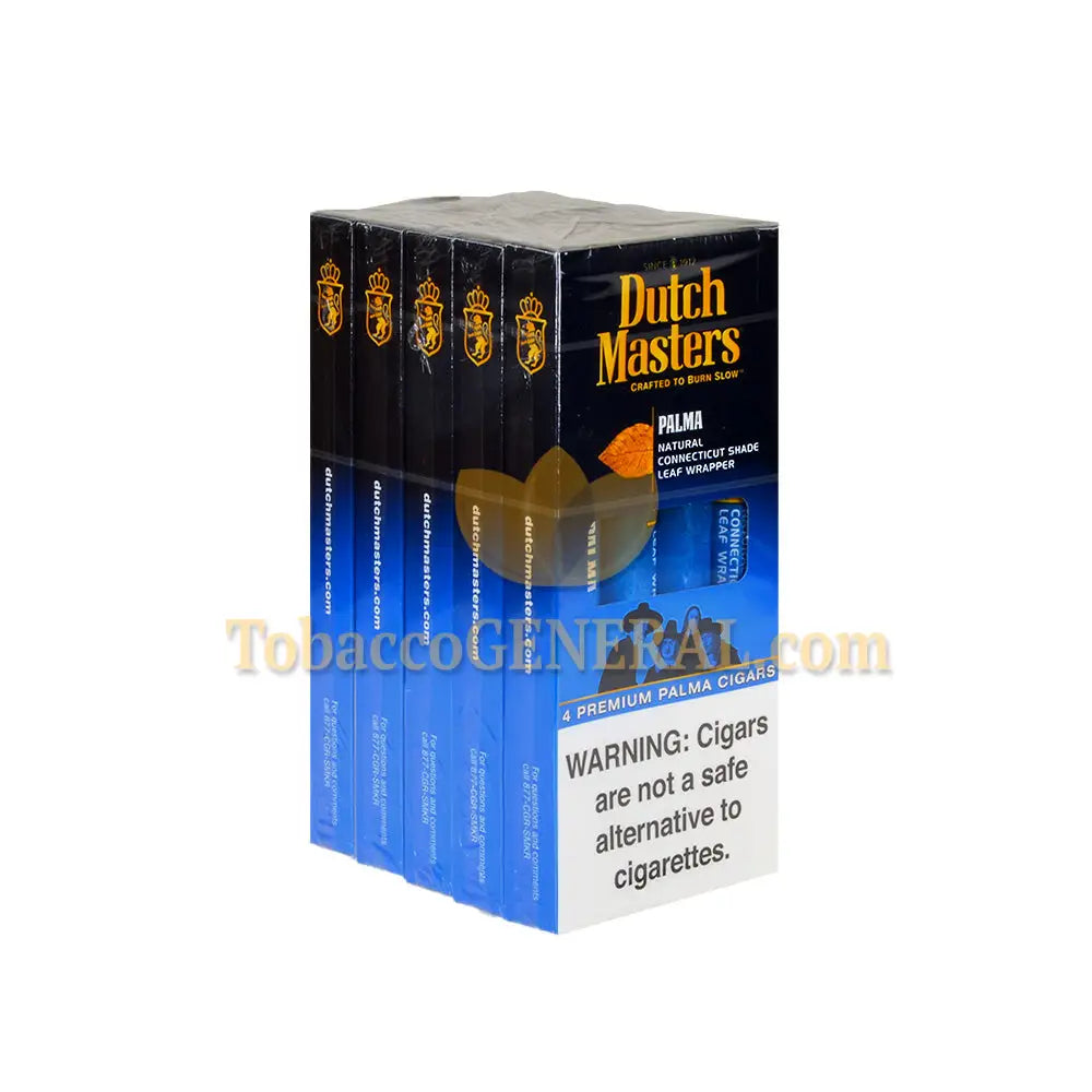 Dutch Masters Palma Cigars 5 Packs of 4