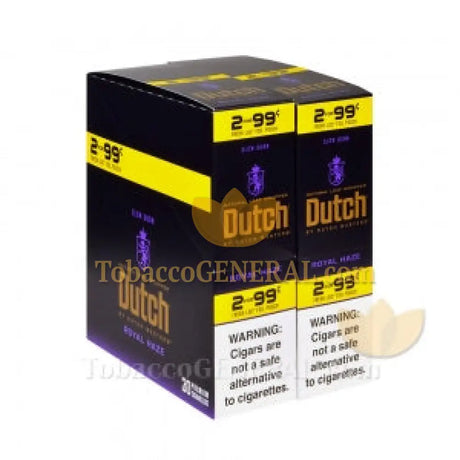 Dutch Masters Royal Haze Cigarillos 99c Pre Priced 30 Packs of 2