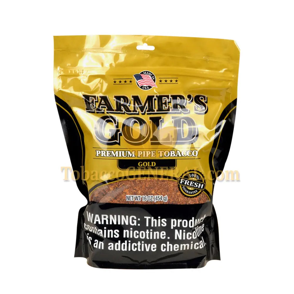 Farmer’s Gold Pipe Tobacco Gold 16 oz. Pack