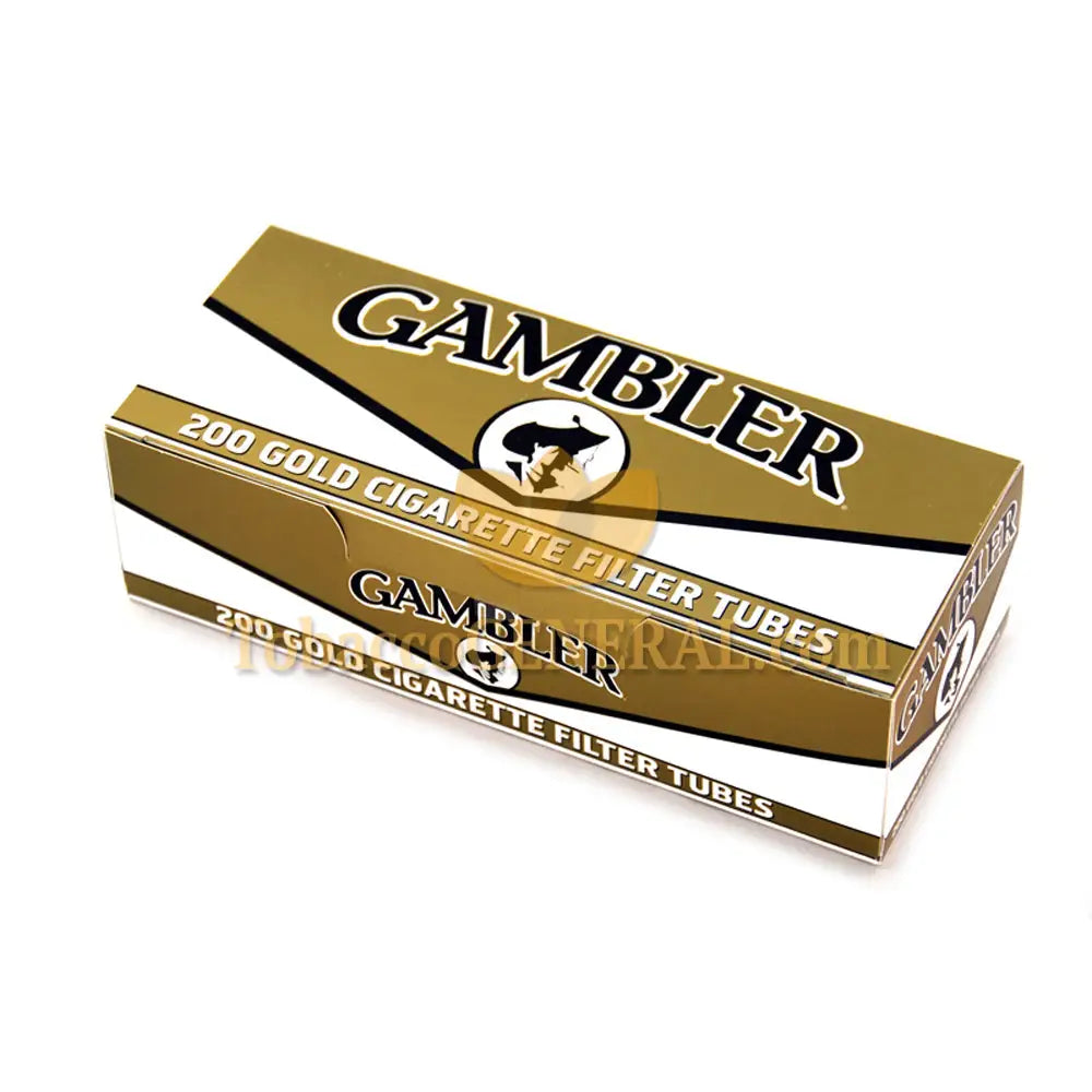 Gambler Filter Tubes King Size Gold (Light) 5 Cartons of 200 1