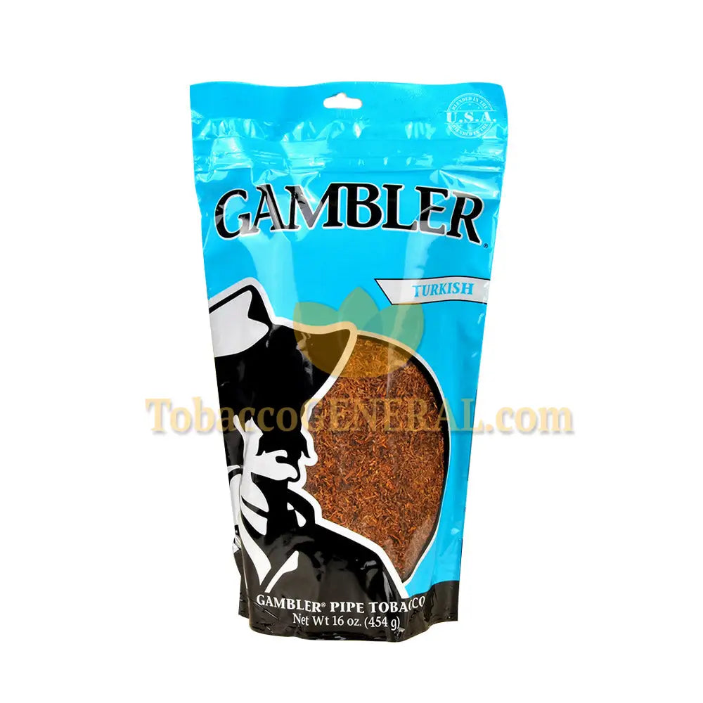 Gambler Pipe Tobacco Turkish 16 oz. Pack