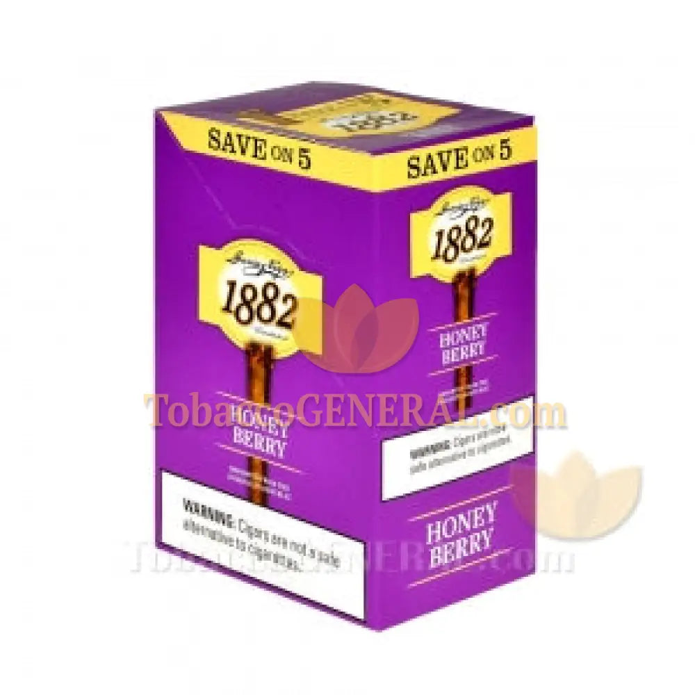 Garcia Y Vega 1882 Cigarillos 8 Packs of 5 Honey Berry