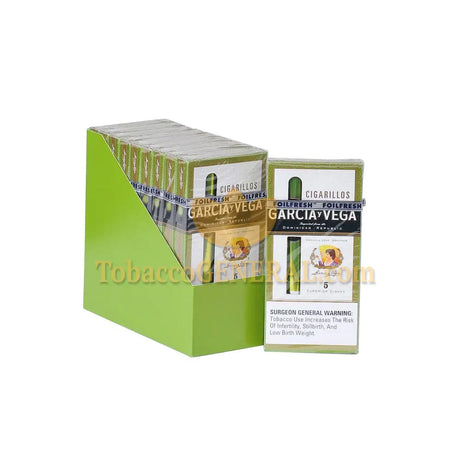 Garcia Y Vega Cigarillos 10 Packs of 5 1