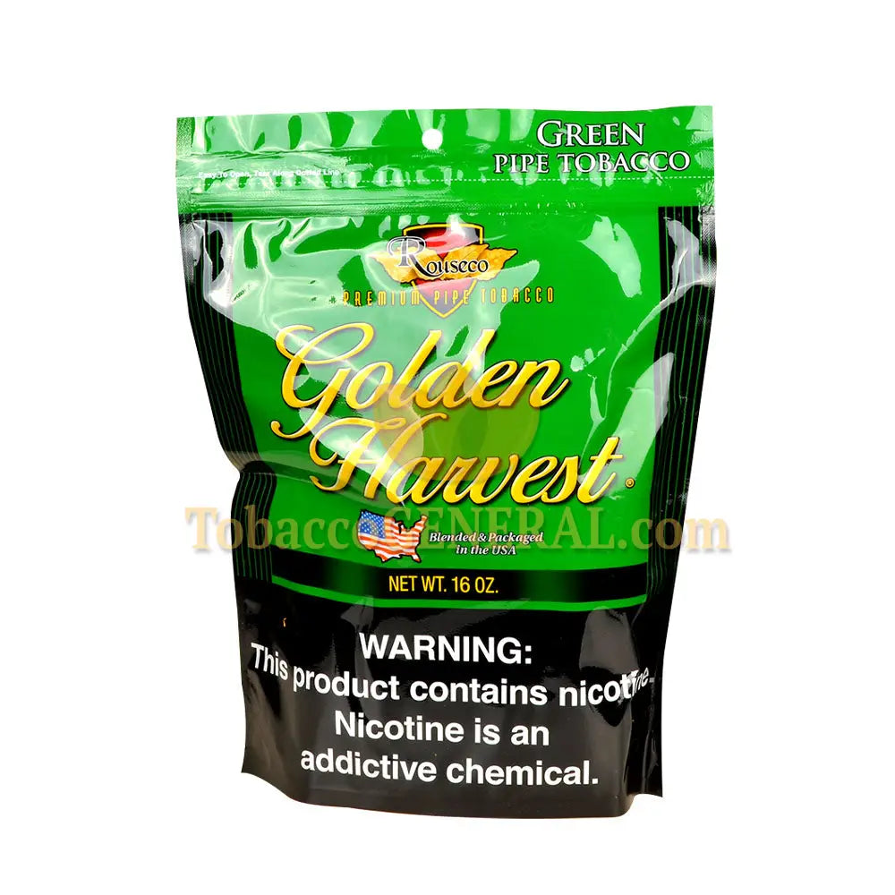 Golden Harvest Mint Blend Pipe Tobacco 16 oz. Pack