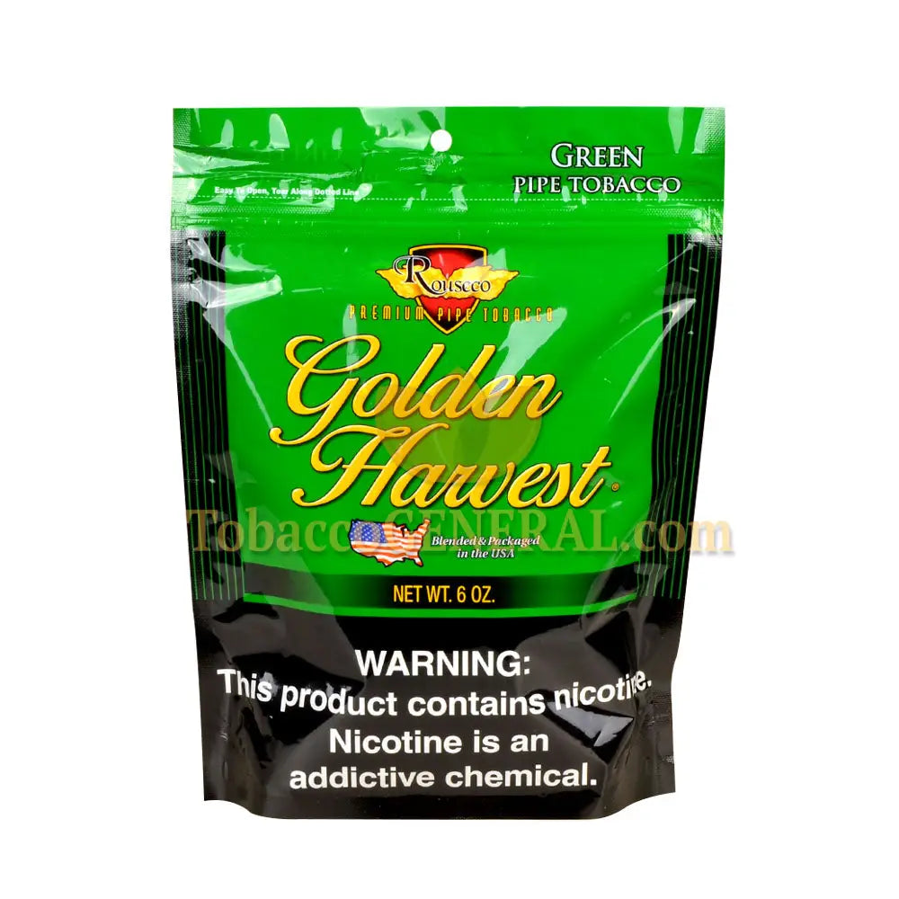 Golden Harvest Mint Blend Pipe Tobacco 6 oz. Pack