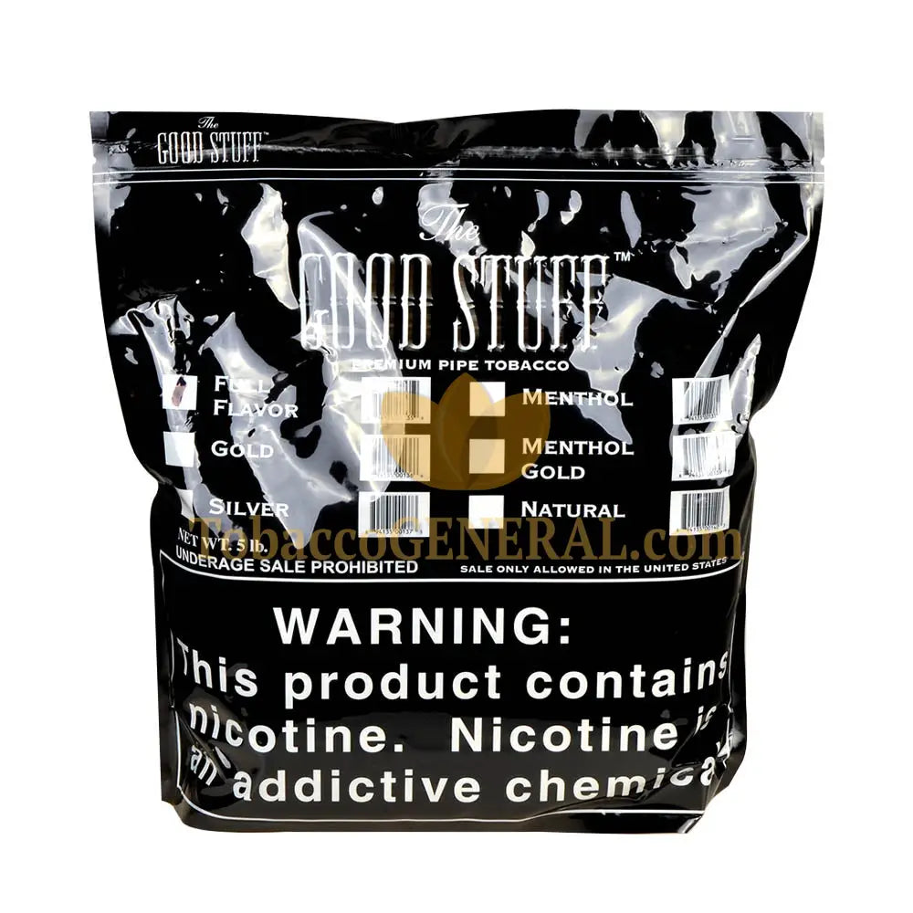 Good Stuff Full Flavor (Red) Pipe Tobacco Bulk 5 Lb. Pack