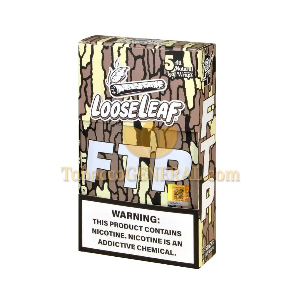 Loose Leaf FTP wraps 8 packs of 5
