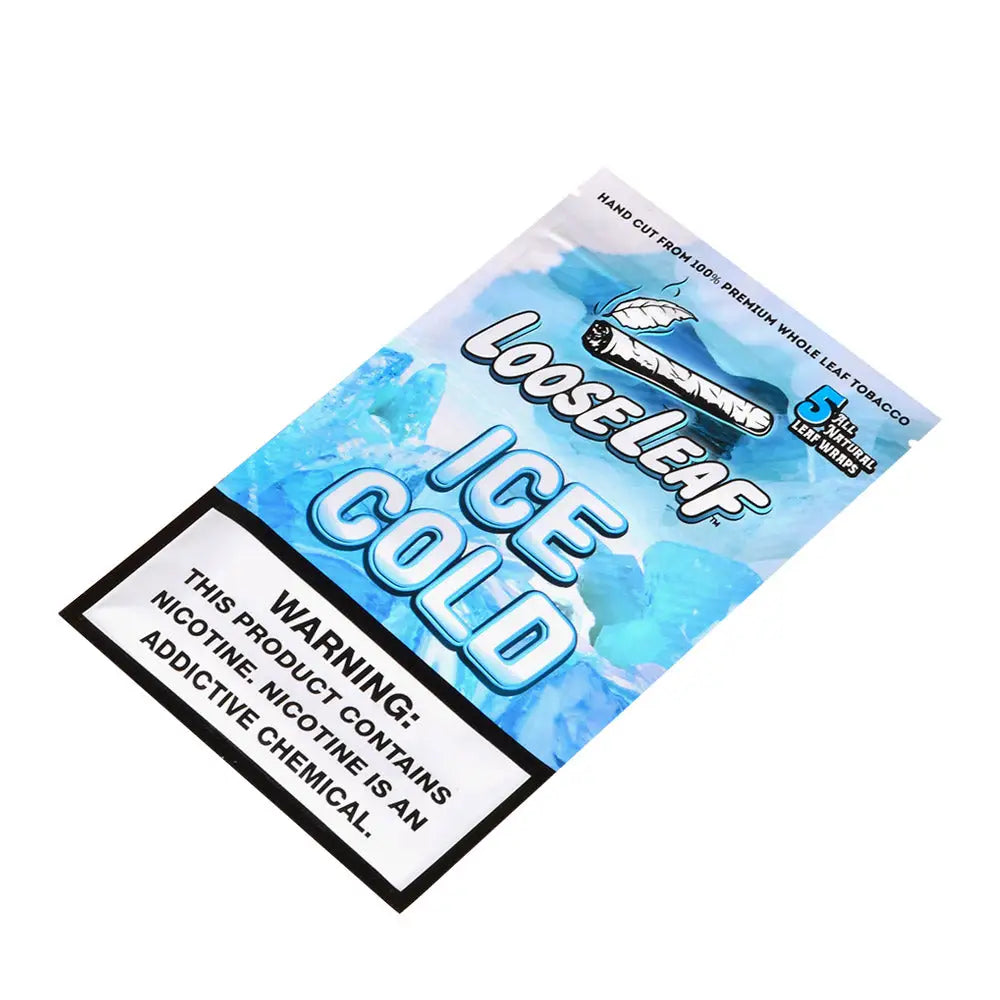 Loose Leaf Ice Cold wraps 8 packs of 5