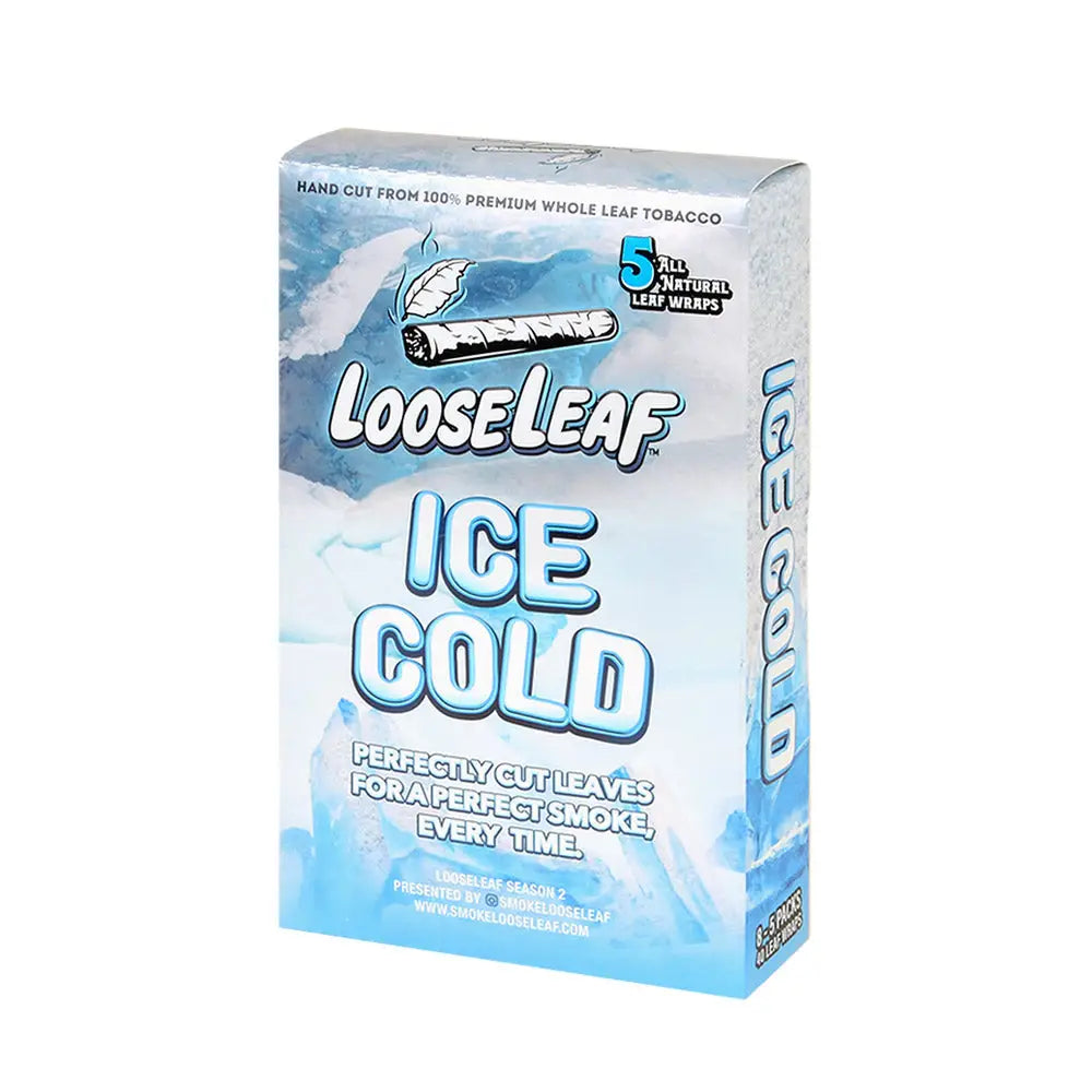 Loose Leaf Ice Cold wraps 8 packs of 5