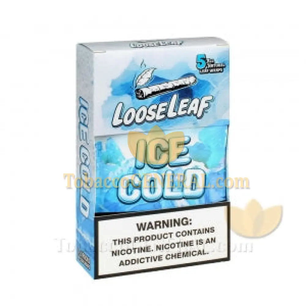 Loose Leaf Ice Cold wraps 8 packs of 5