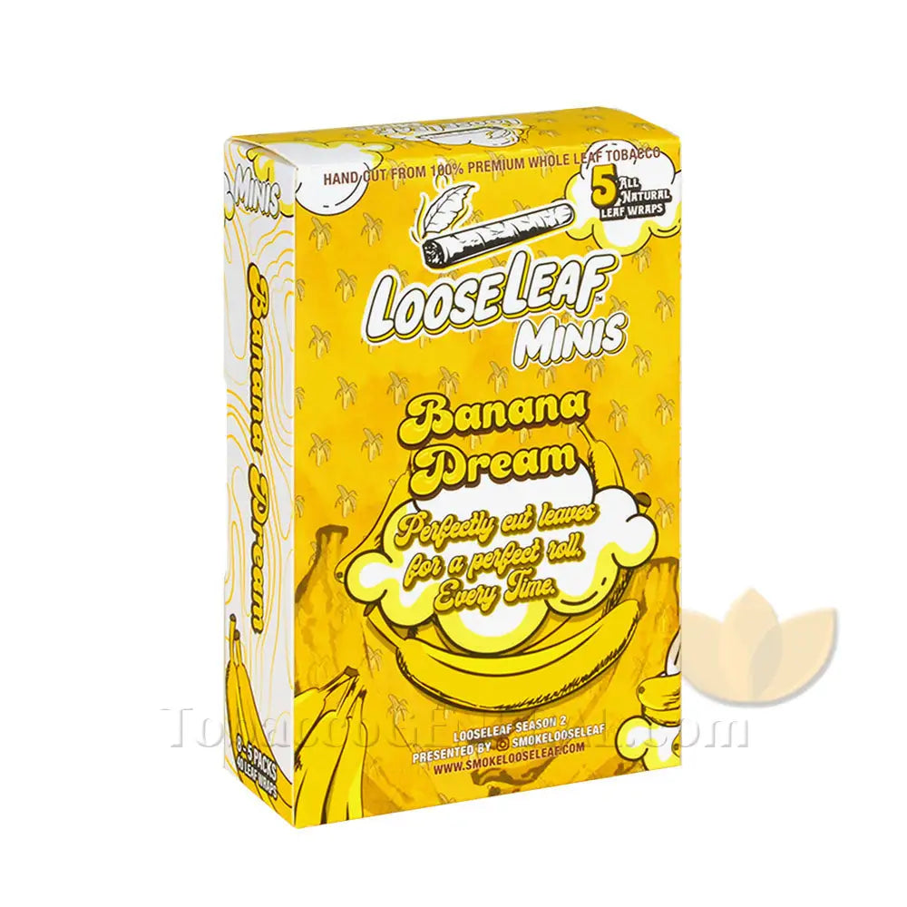 Loose Leaf Minis Banana Dream Wraps 8 Packs of 5