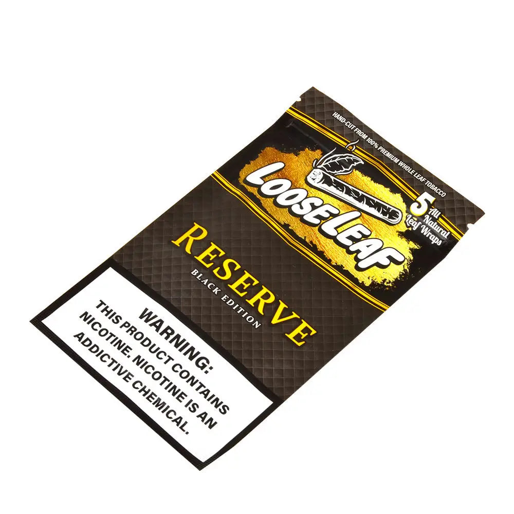 Loose Leaf Reserve wraps 8 packs of 5