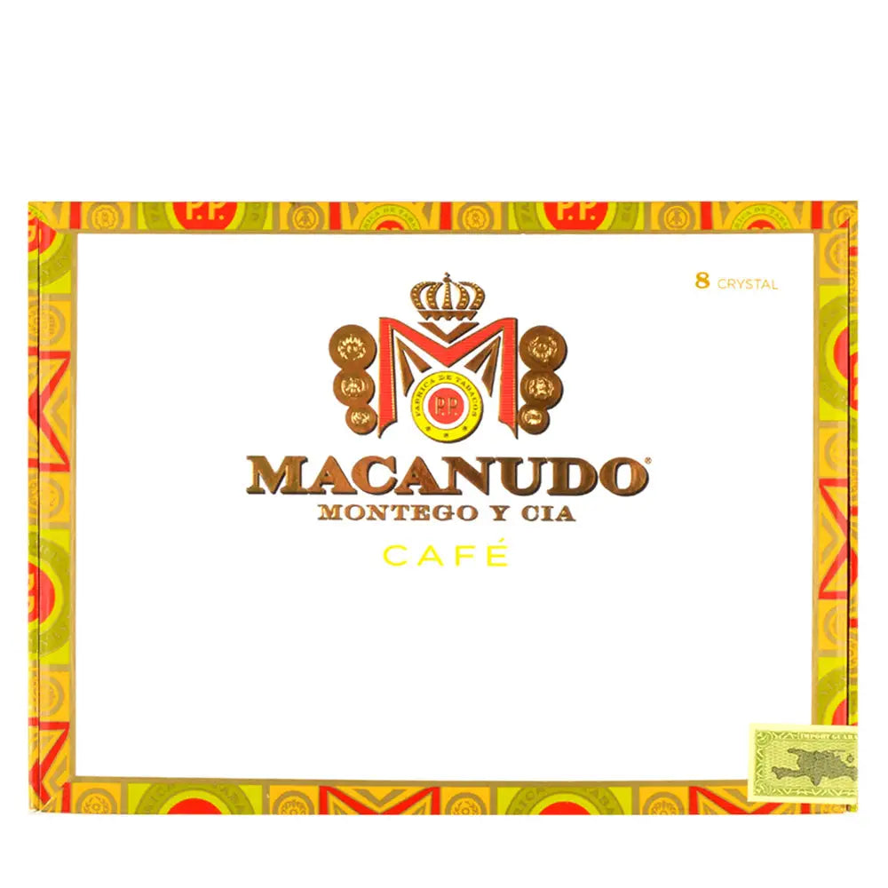 Macanudo Crystal Cafe Cigars Box of 8